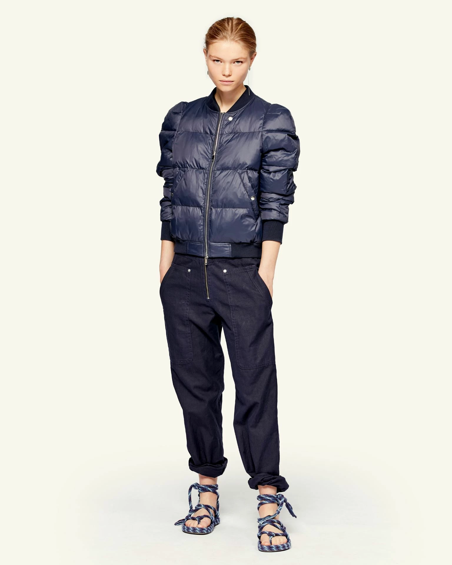 Isabel Marant EtoileCody Puffer Coat - Midnight 2 Isabel Marant EtoileCody Puffer Coat - Midnight - Image 2
