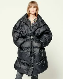 Isabel MarantDriesta Coat - Black -Viktoria & Woods shop 16052836dv 24 r@2x