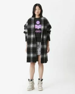 Isabel MarantGabriel Coat - Anthracite -Viktoria & Woods shop 16148376CD 23 f@2x