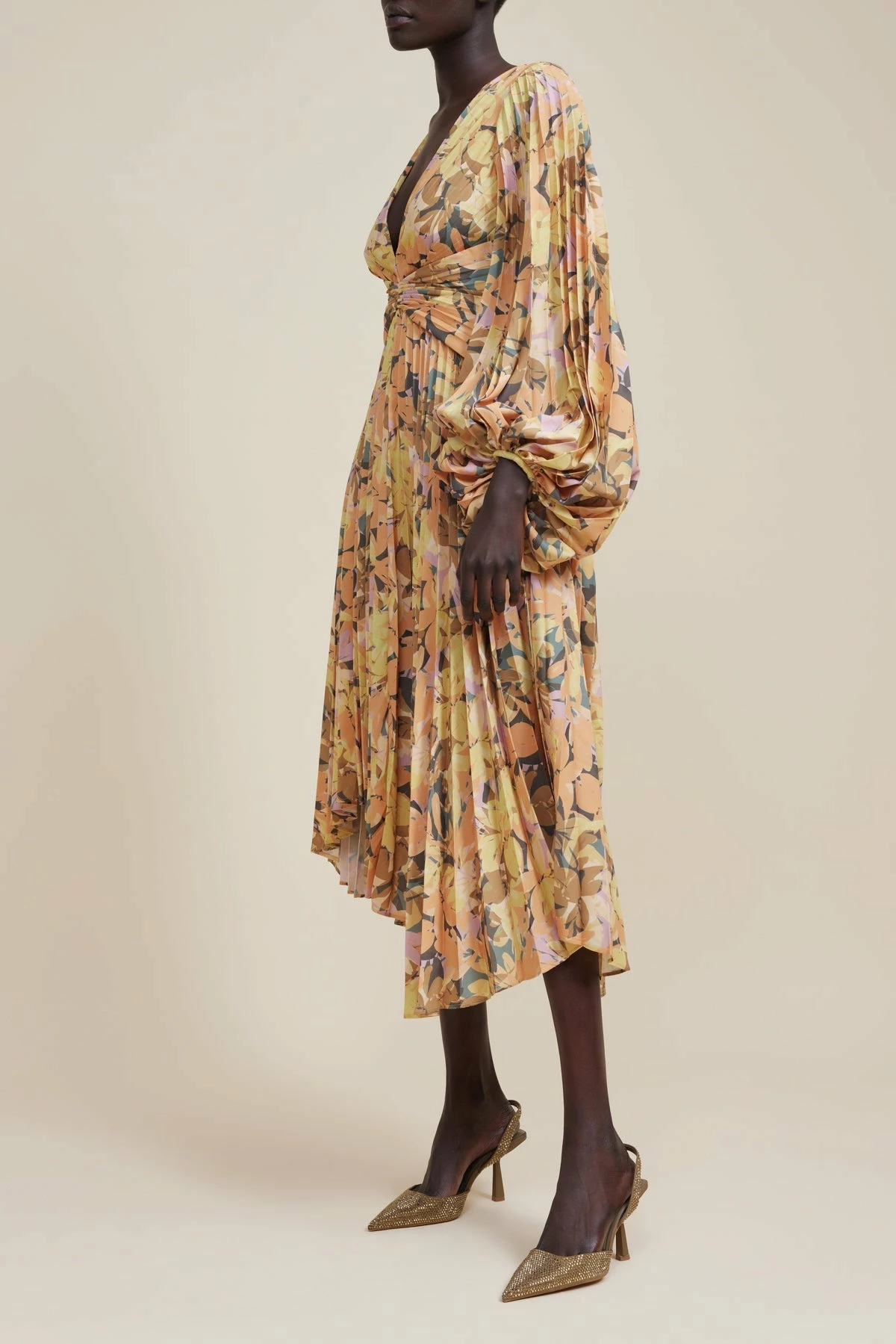 ACLERKaleidoscope Floral Palms Dress - Floral 2 ACLERKaleidoscope Floral Palms Dress - Floral - Image 2