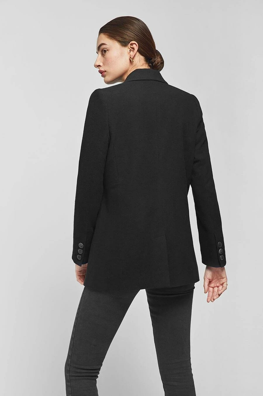 Anine BingMadeleine Blazer - Black 4 Anine BingMadeleine Blazer - Black - Image 4