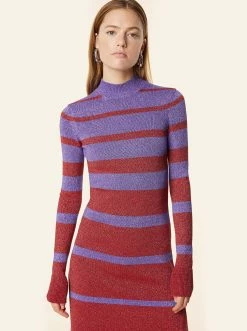 Paco RabanneRobe Long Dress - Purple/Red -Viktoria & Woods shop 23SMRO507ML0212 002006001 X 3 desktop 874x1311@2x