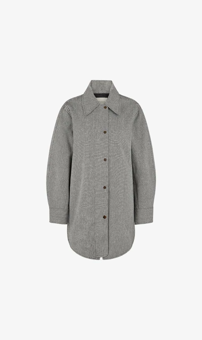 Harris TapperBerg Jacket - Black White 1 Harris TapperBerg Jacket - Black White