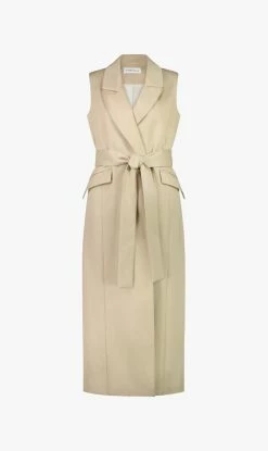 Caitlin CrispEndearment Trench - Taupe