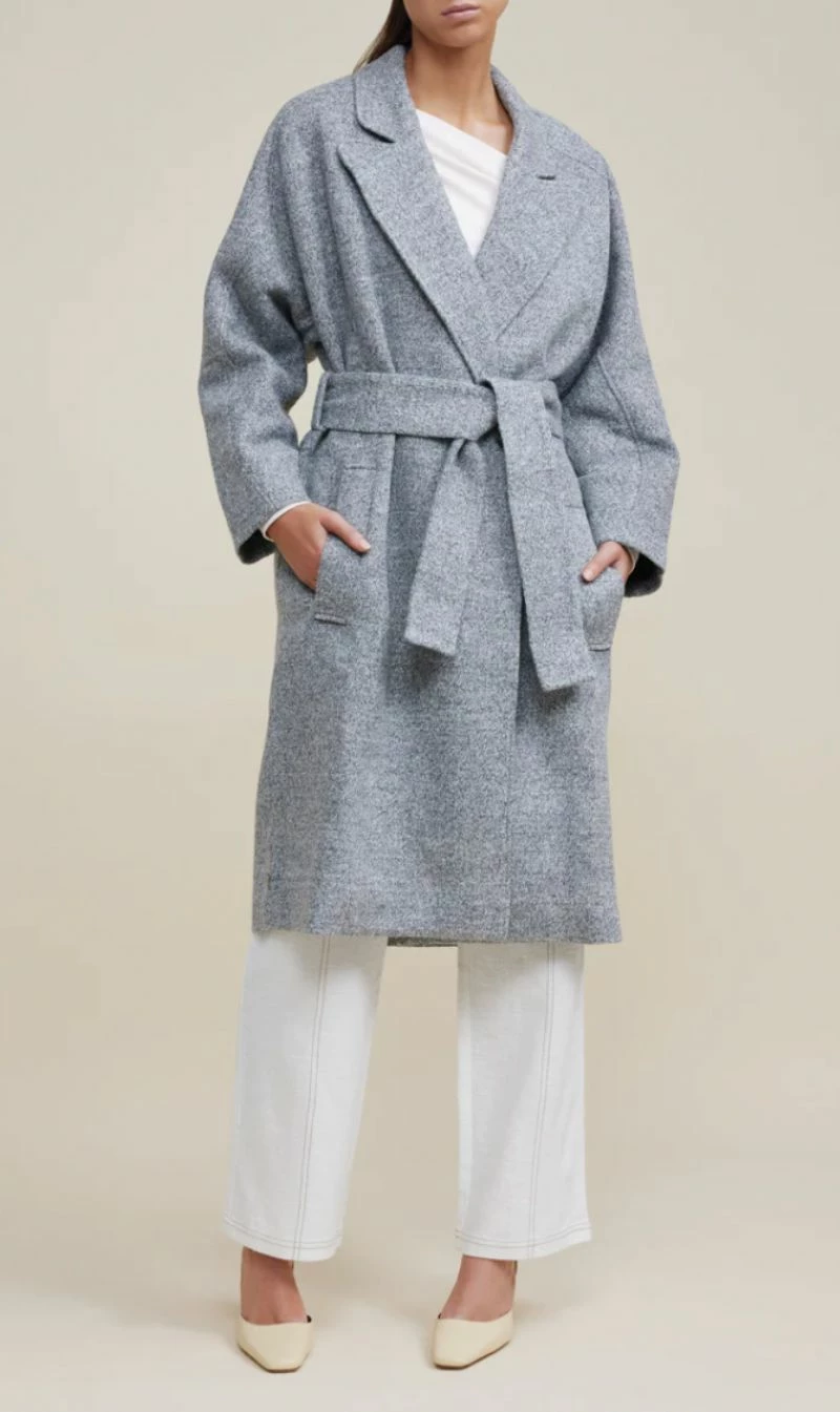 ACLERHendon Coat - Dark Marle 1 ACLERHendon Coat - Dark Marle