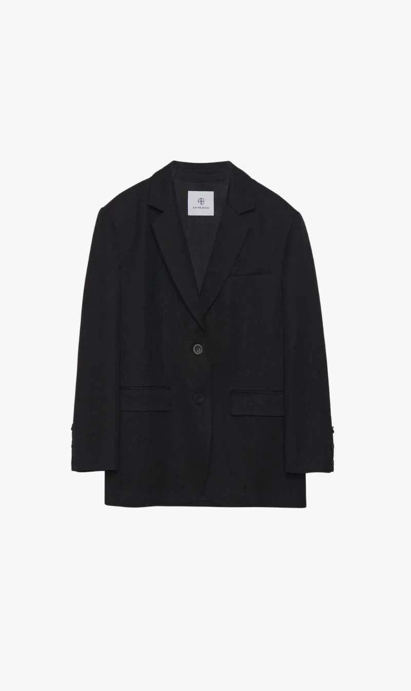 Anine BingClassic Blazer - Black 1 Anine BingClassic Blazer - Black