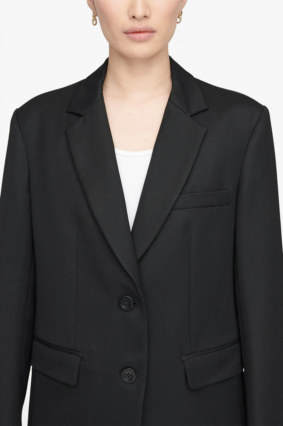 Anine BingClassic Blazer - Black 4 Anine BingClassic Blazer - Black - Image 4