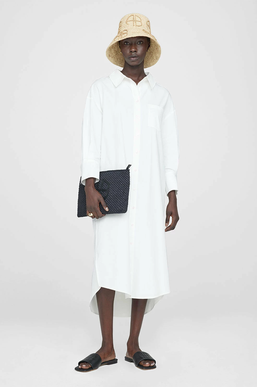 Anine BingMika Dress - White 2 Anine BingMika Dress - White - Image 2