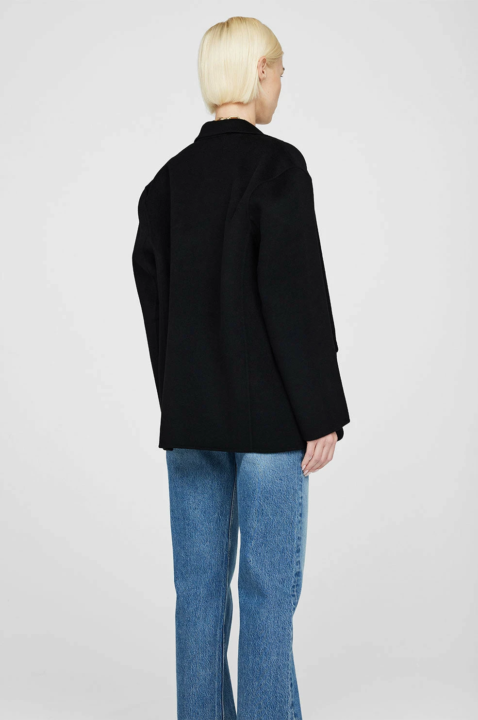 Anine BingQuinn Blazer - Black 3 Anine BingQuinn Blazer - Black - Image 3