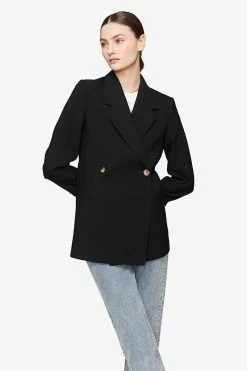 Anine BingKaia Blazer - Black 7 Anine BingKaia Blazer - Black -Viktoria & Woods shop ANINE BING KAIA BLAZER BLACK A 01 2018 000 0219 985x 7aa110d3 7a11 4f17 bc98 5f80d605f3a2@2x