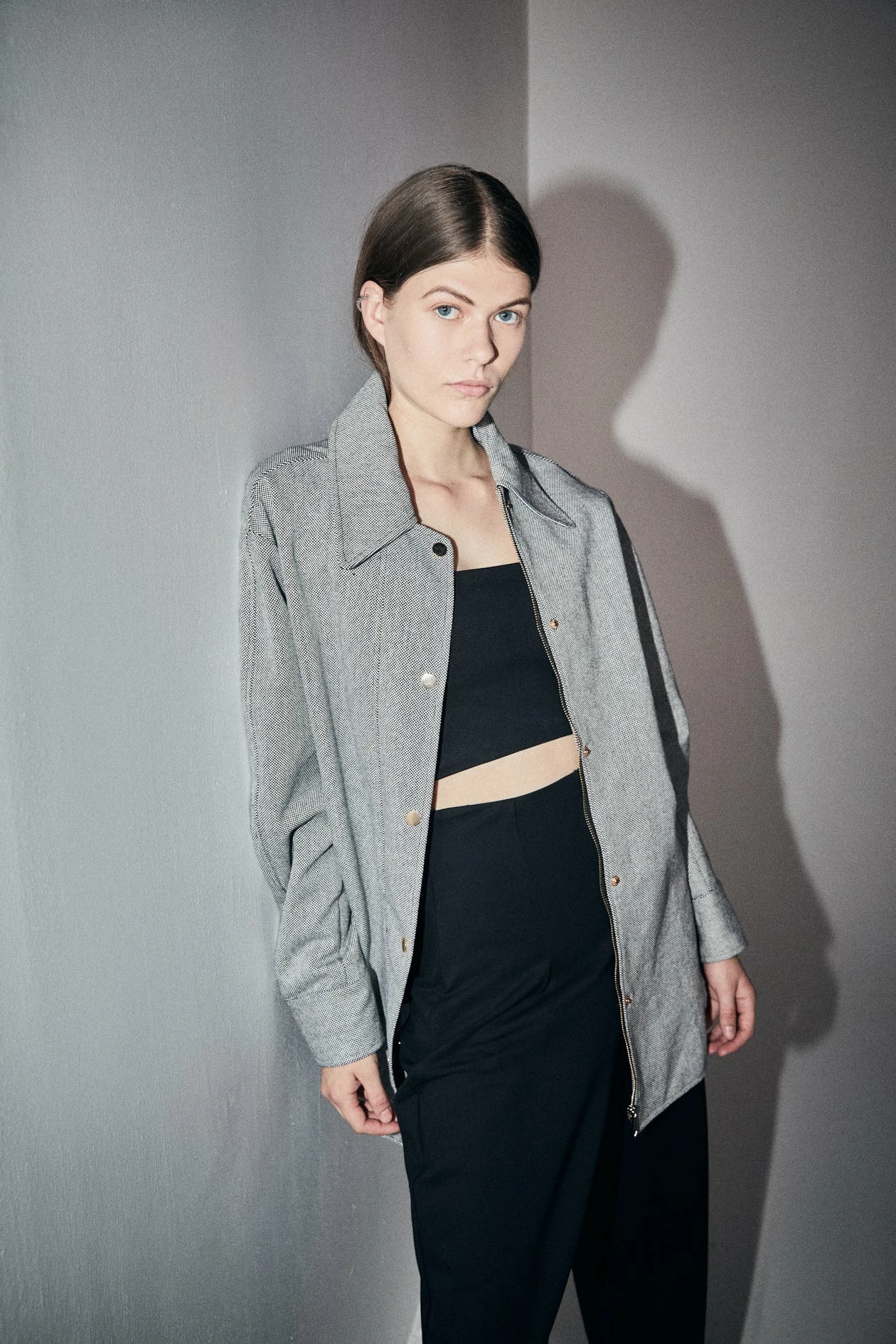 Harris TapperBerg Jacket - Black White 2 Harris TapperBerg Jacket - Black White - Image 2