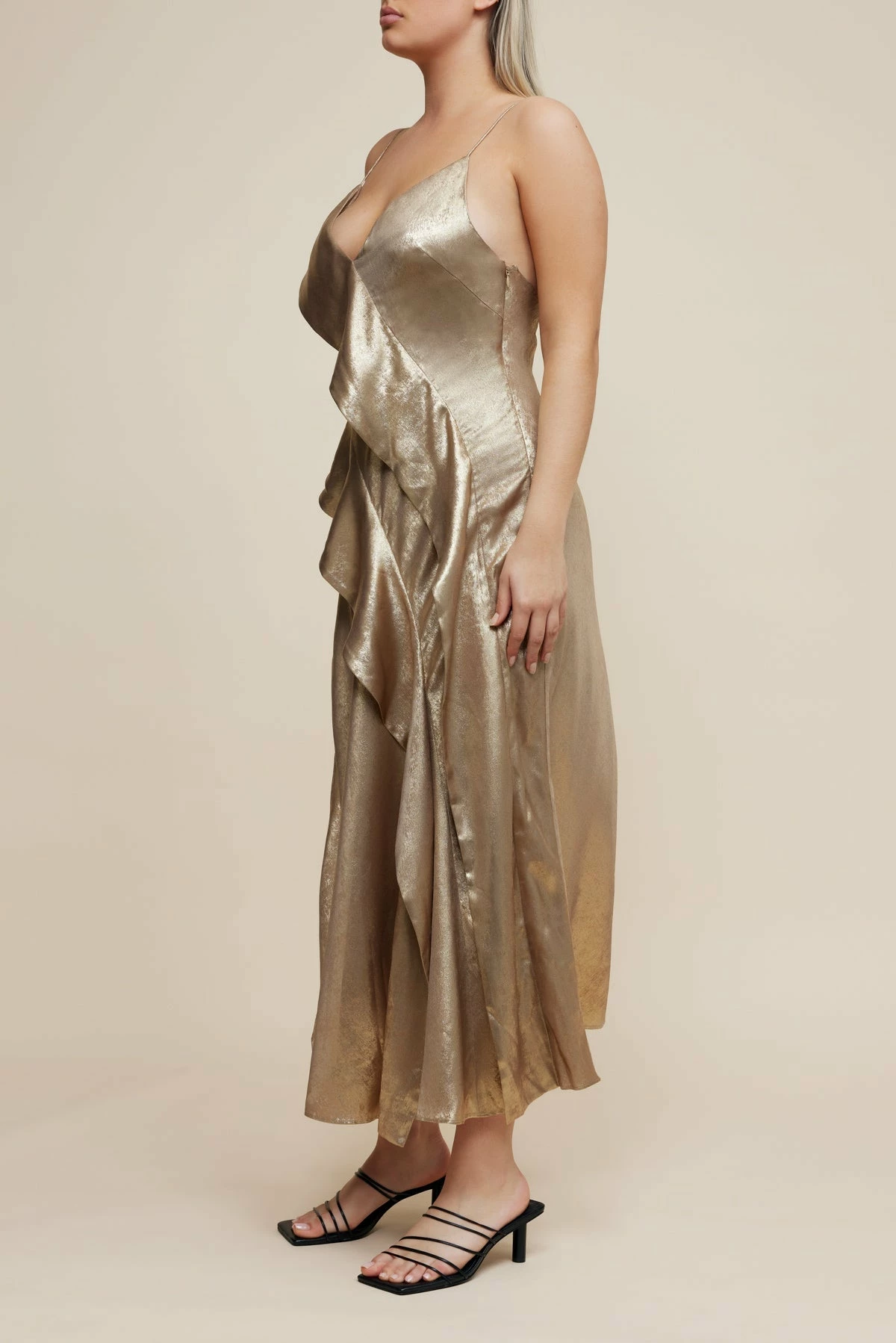 ACLERQueensbridge Dress - Gold 2 ACLERQueensbridge Dress - Gold - Image 2