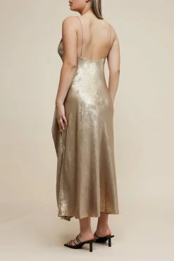 ACLERQueensbridge Dress - Gold 8 ACLERQueensbridge Dress - Gold -Viktoria & Woods shop C AS2207104D QUEENSBRIDGE DRESS GOLD 3@2x