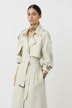 Camilla And MarcBristol Trench - White Oak 9 Camilla And MarcBristol Trench - White Oak -Viktoria & Woods shop C M Camilla and Marc Bristol Trench Coat White Oak 8 640x960 2x ec345877 9ea5 4378 a31f 34e061b5cd25@2x