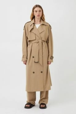 Camilla And MarcFernando Trench - Flax 9 Camilla And MarcFernando Trench - Flax -Viktoria & Woods shop C M Camilla and marc Fernando Trench Coat Flax Brown 4 640x960 2x 901fc41b c6c0 4d10 bc9b f3733115d628@2x