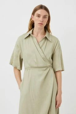 Camilla And MarcSevilla Shirt Dress - Oregano 8 Camilla And MarcSevilla Shirt Dress - Oregano -Viktoria & Woods shop C M Camilla and marc Sevilla Wrap Shirt Maxi Dress Oregano Green 5 640x960 2x 9108d8e0 ce86 496c 96b5 364d8902f8ee@2x