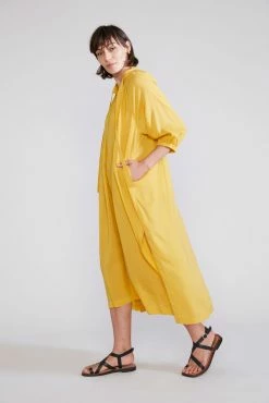 LaingCeleste Dress - Sunset Yellow -Viktoria & Woods shop Celeste Dress SunsetYellow 1006 1@2x scaled