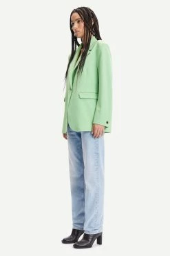 Samsoe SamsoeHaven Blazer - Sprucestone -Viktoria & Woods shop F21100157 146316TCX 4@2x