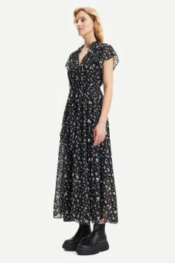 Samsoe SamsoeKarookh Long Dress - Dark Meadow -Viktoria & Woods shop F22400089 CLR000560 4@2x