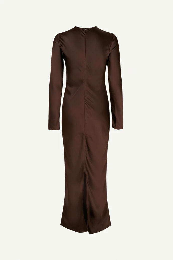 Samsoe SamsoeAlina Dress - Mole' 2 Samsoe SamsoeAlina Dress - Mole' - Image 2