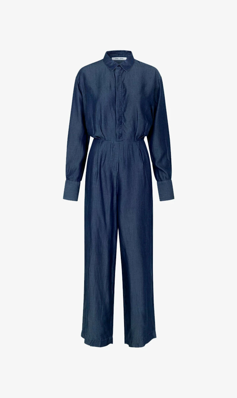 Samsøe SamsøeLiz Jumpsuit - Sky Captain 1 Samsøe SamsøeLiz Jumpsuit - Sky Captain