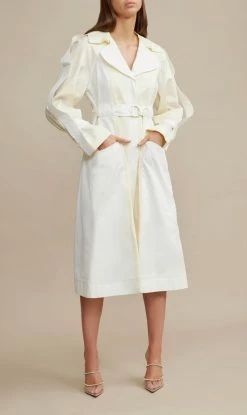 ACLERMarco Trench - Cannoli Cream