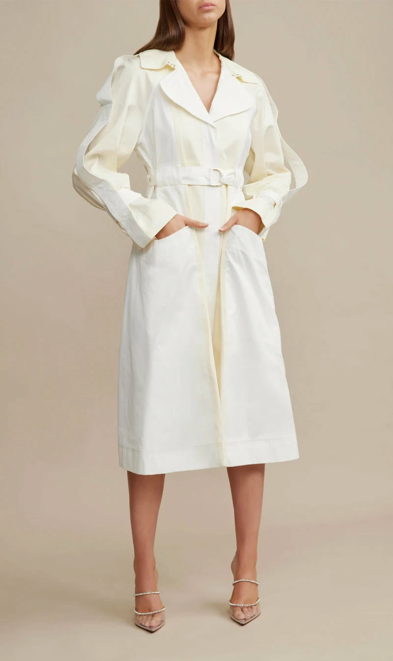 ACLERMarco Trench - Cannoli Cream 1 ACLERMarco Trench - Cannoli Cream