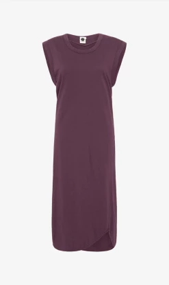 BassikeSlim Muscle Tank Dress - Cuttlefish