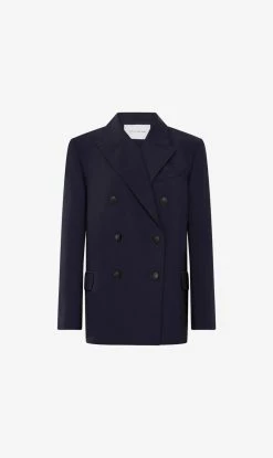 Camilla And MarcOvalia Blazer - Dark Navy