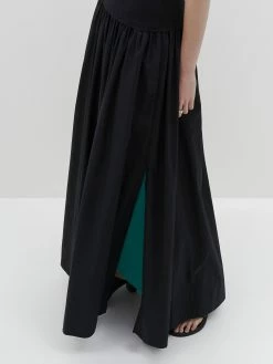 BassikeGathered Strap Contrast Tank Dress - Black -Viktoria & Woods shop PC22WFD152 gathered strap cntrast tank dress black DETAIL2 2000x 8936bdec d1ea 48b5 82e8 1e6fbab3487a@2x