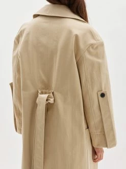 BassikeSlubbed Tab Detail Trench - Hemp Seed 8 BassikeSlubbed Tab Detail Trench - Hemp Seed -Viktoria & Woods shop PC22WFJ03slubbedtabdetailtrenchhempseed back 2000x d0a653ea c834 40c4 b740 9f4dbb971fe6@2x