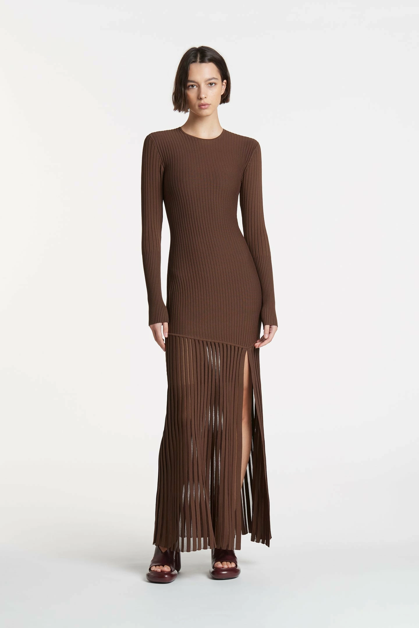 SIR THE LABELSylvie Long Sleeve - Chocolat 2 SIR THE LABELSylvie Long Sleeve - Chocolat - Image 2