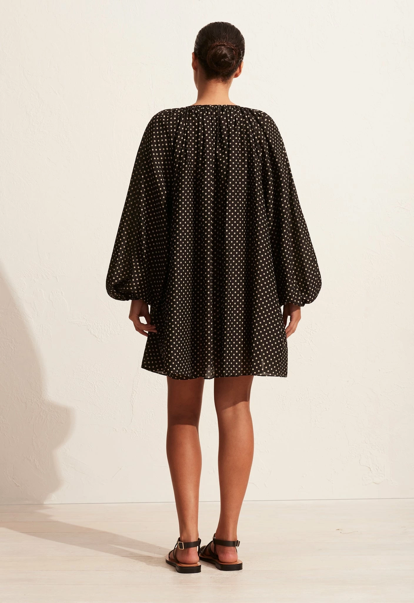 MatteauVoluminous Mini Dress - Polka 4 MatteauVoluminous Mini Dress - Polka - Image 4