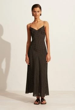 MatteauLow Back Slip Dress - Polka 9 MatteauLow Back Slip Dress - Polka -Viktoria & Woods shop S6 LOW BACK SLIP DRESS POLKA DOT 22526 Matteau D1 0212@2x