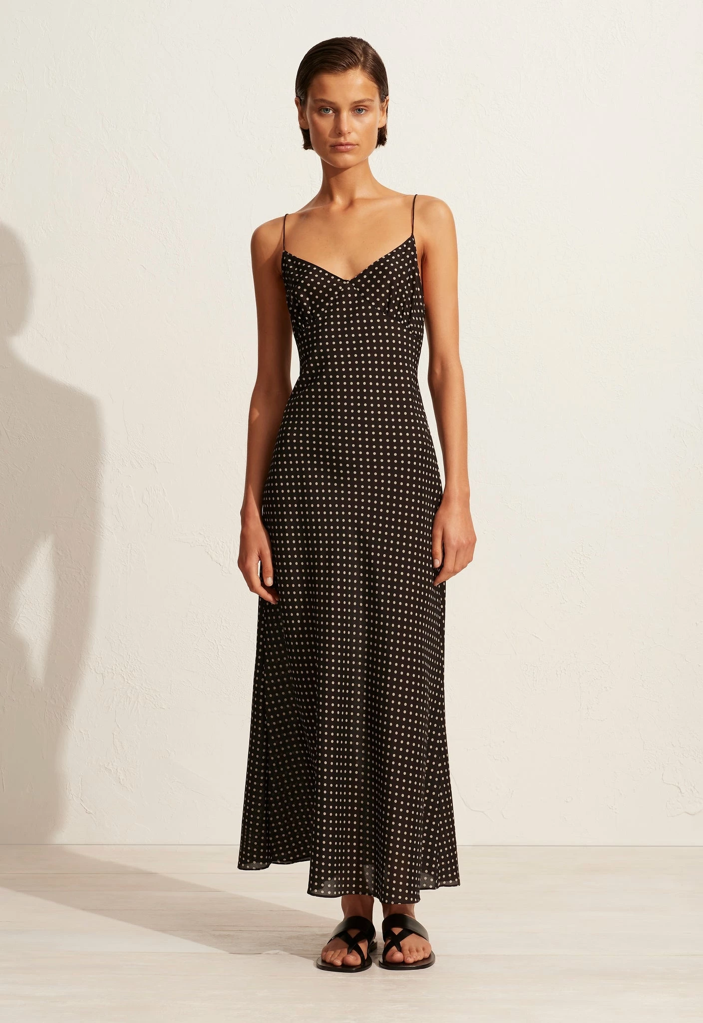 MatteauLow Back Slip Dress - Polka 5 MatteauLow Back Slip Dress - Polka - Image 5