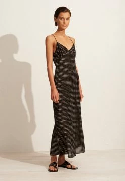 MatteauLow Back Slip Dress - Polka 7 MatteauLow Back Slip Dress - Polka -Viktoria & Woods shop S6 LOW BACK SLIP DRESS POLKA DOT 22526 Matteau D1 0237@2x