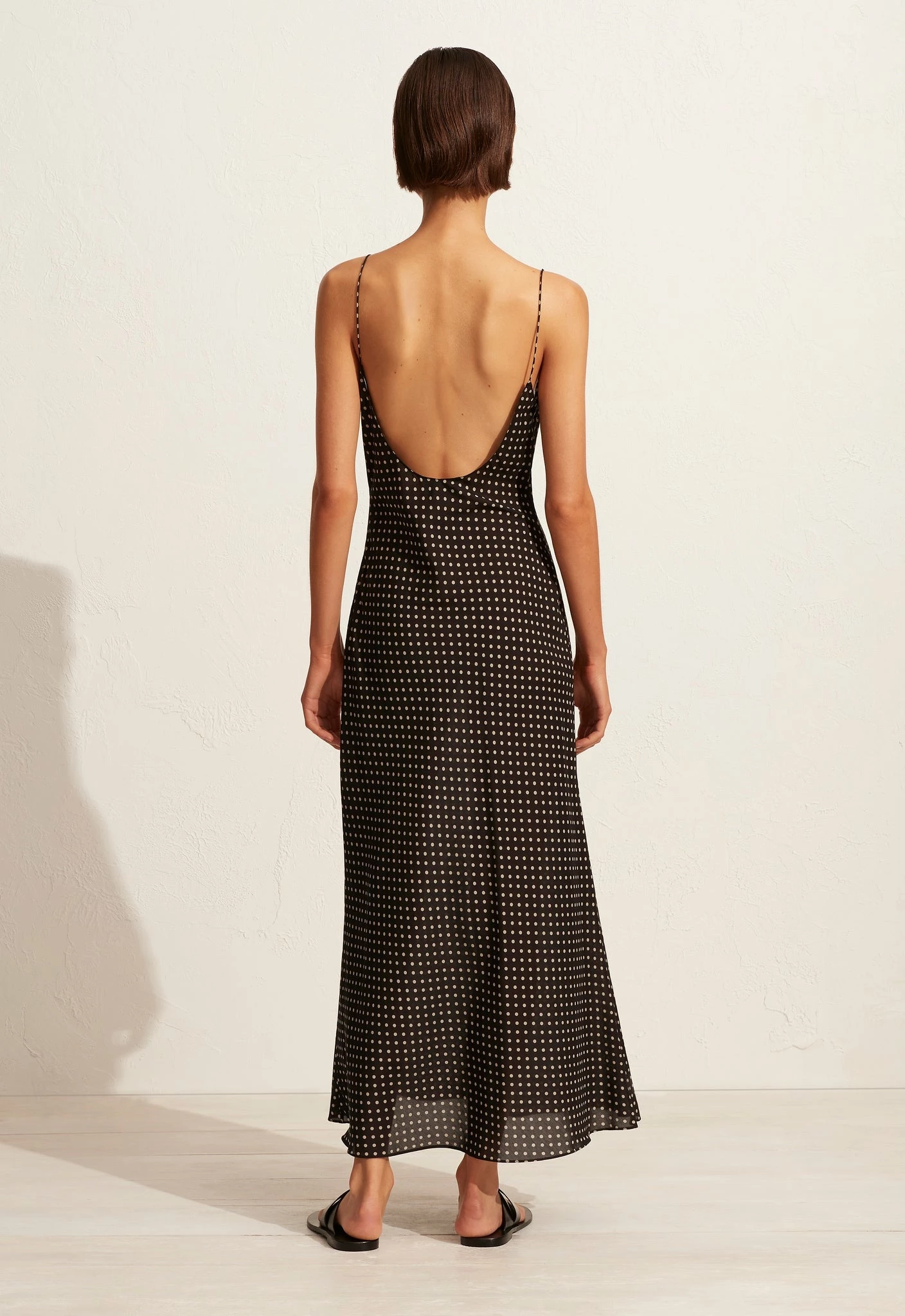 MatteauLow Back Slip Dress - Polka 2 MatteauLow Back Slip Dress - Polka - Image 2