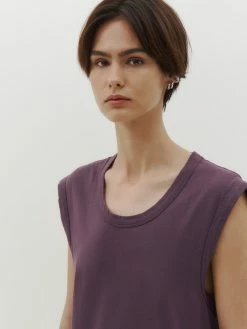 BassikeSlim Muscle Tank Dress - Cuttlefish 10 BassikeSlim Muscle Tank Dress - Cuttlefish -Viktoria & Woods shop SS19WJD163 slim muscle tank dress cuttlefish DETAIL2 2000x d032fd7d ded9 42ad 85a2 4ede8a1cdb60@2x