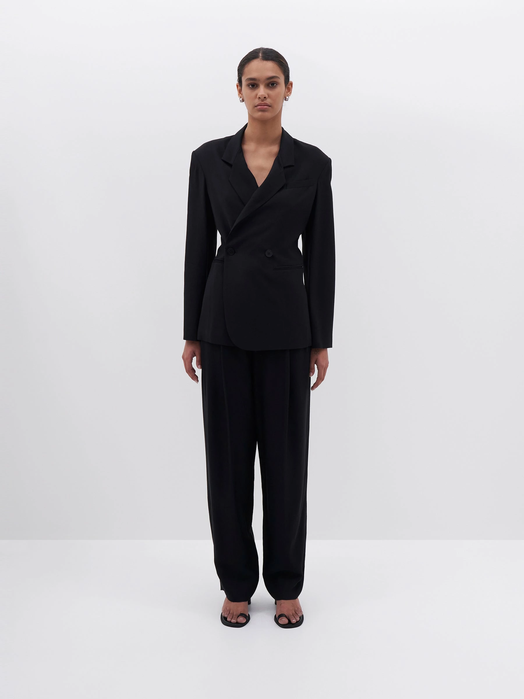 BASSIKEMan Style Blazer - Black 2 BASSIKEMan Style Blazer - Black - Image 2