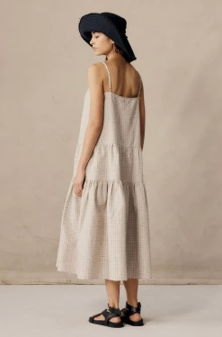 MarleVanessa Dress - Birch Check -Viktoria & Woods shop ScreenShot2022 11 09at12.52.23PM@2x
