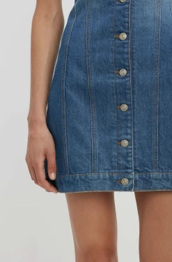 Victoria BeckhamSleeveless Mini Dress - Sandwashed Indigo -Viktoria & Woods shop Screenshot2023 01 05at9.17.09AM@2x