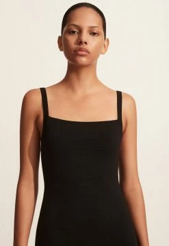 MatteauSquare Knit Dress - Black -Viktoria & Woods shop The Square Knit Dress Black 3 1440x b8072c98 1995 47c5 bff2 0c222bf04641@2x