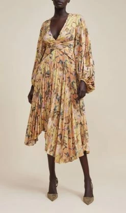 ACLERKaleidoscope Floral Palms Dress - Floral