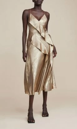 ACLERQueensbridge Dress - Gold