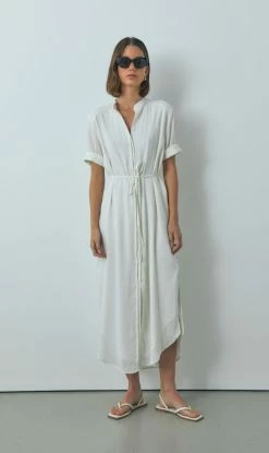 Viktoria & WoodsMykonos Shirt Dress - Ivory
