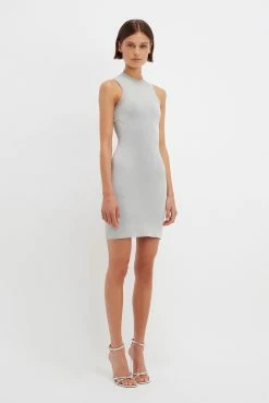 Victoria BeckhamVB Body Lurex Fitted Mini - Silver 9 Victoria BeckhamVB Body Lurex Fitted Mini - Silver -Viktoria & Woods shop VictoriaBeckham VBBodyFittedMiniDressinSilver SILVER 1123KDR004400A 2700 4050 247 LR Side Model3 JPG 1 2200x 0bd72984 ef68 4d91 8418 ae64c294f19f@2x scaled