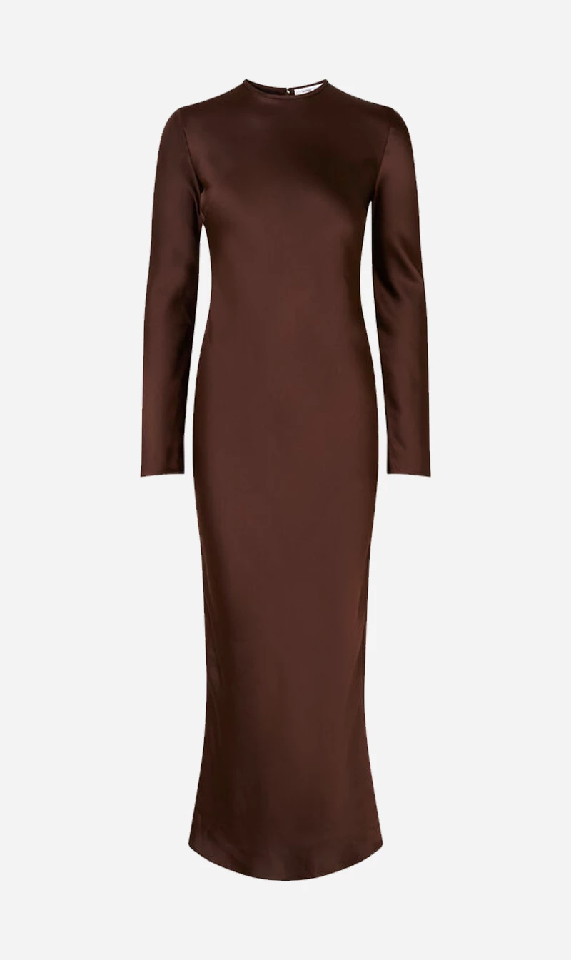 Samsoe SamsoeAlina Dress - Mole' 1 Samsoe SamsoeAlina Dress - Mole'