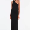 SIR The LabelAude Open Back Dress - Black