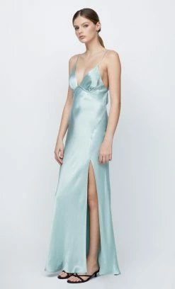 Bec + BridgeRen Split Maxi Dress - Seafoam Green -Viktoria & Woods shop bec bridge ren split maxi dress seaform green blue formal 3 1920x 0e5c2478 e71a 445e ba73 f49fa7d82d12@2x