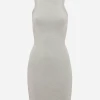 Victoria BeckhamVB Body Lurex Fitted Mini - Silver